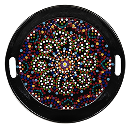 Color Me Mine Murfreesboro Mosaic Mandala Tray