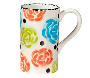 Color Me Mine Murfreesboro Simple Floral Mug