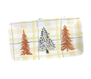 Color Me Mine Murfreesboro Pines And Plaid Platter
