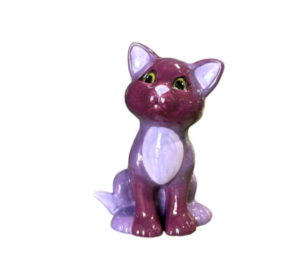 Color Me Mine Murfreesboro Purple Cat
