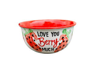 Color Me Mine Murfreesboro Berry Love Bowl