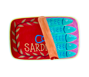 Color Me Mine Murfreesboro Sardines Dinner Plate