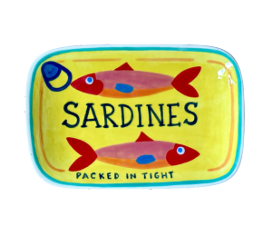 Color Me Mine Murfreesboro Sardines Appetizer Plate