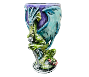 Color Me Mine Murfreesboro Antique Dragon Goblet