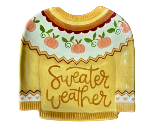 Color Me Mine Murfreesboro Sweater Weather Plate